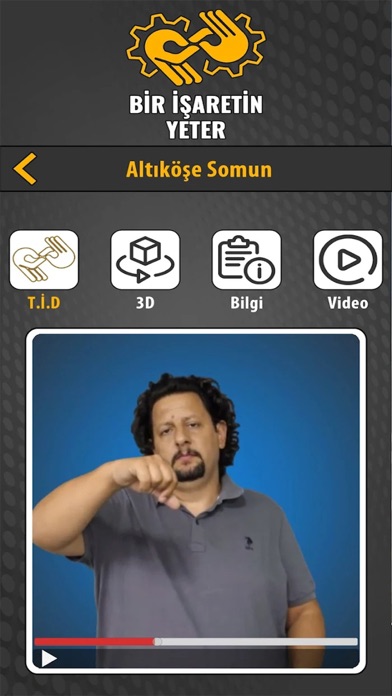 Voc2Deaf: One Gesture Enough Screenshot