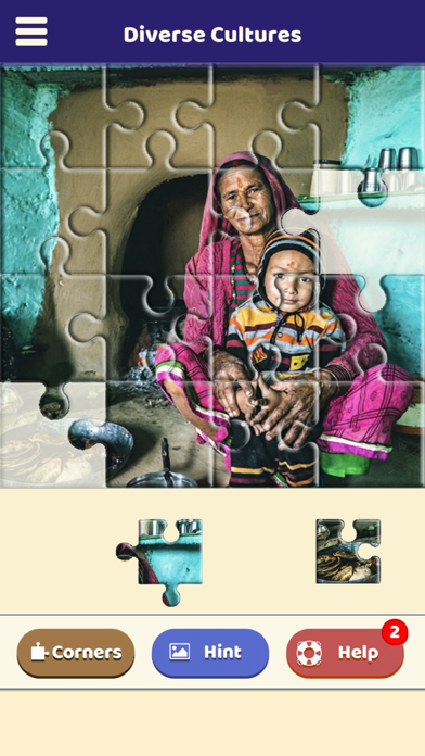 Diverse Cultures Puzzle Screenshot