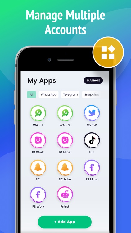 Parallel Space – Dual Accounts
