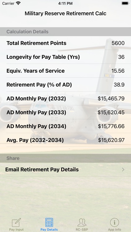 Military Reserve Retirement