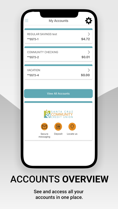 Santa Cruz Community CU Screenshot