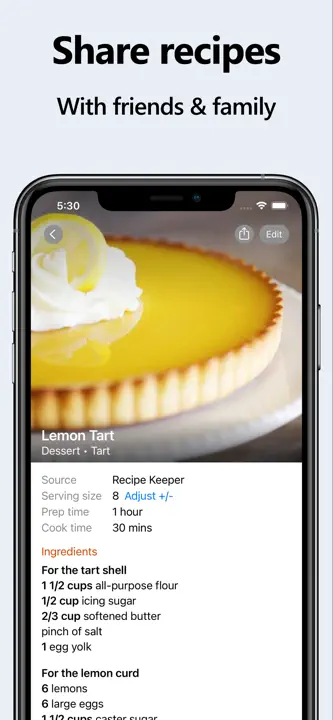 Recipe Keeperのスクリーンショット（4/9）