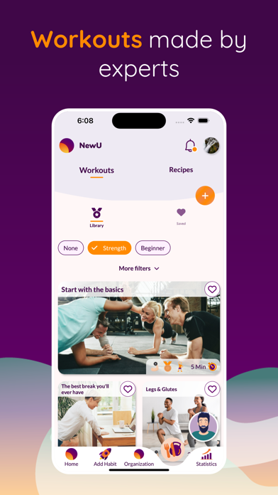 NewU - Healthy Habits Screenshot