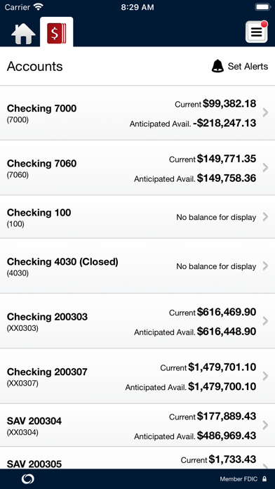 US Metro Bank Business Screenshot