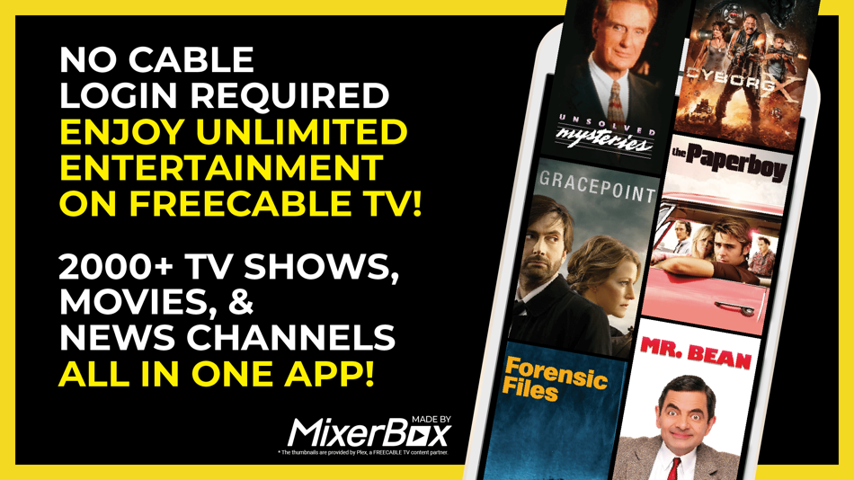 #1. FREECABLE TV: News & TV Shows (iOS) 由: MixerBox Inc.