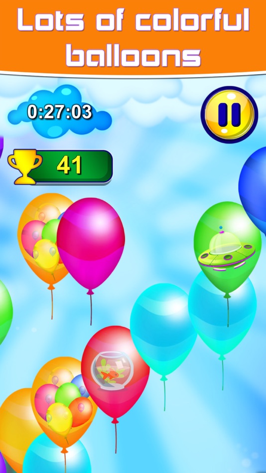 #2. Balloon Pop - Balloon Game (iOS) Podle: VIET NAM YDC COMPANY LIMITED