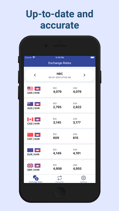 Khmer Exchange & Converter Screenshot