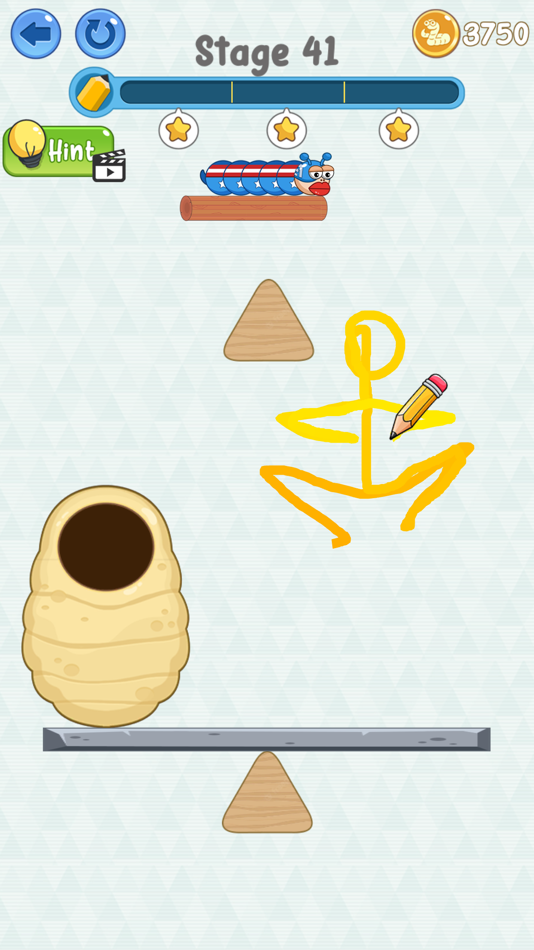 #2. Save The Worm (iOS) Podle: Loi Vo