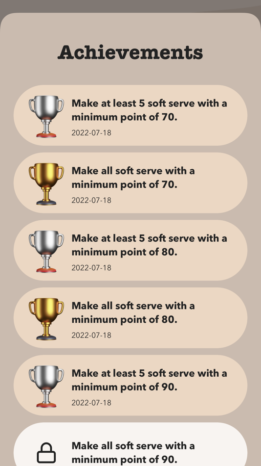 #5. Catch the Soft Serve (iOS) 由: Ninicode