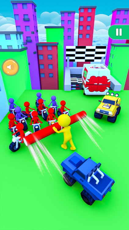 Push Crowd Battle Mania Game