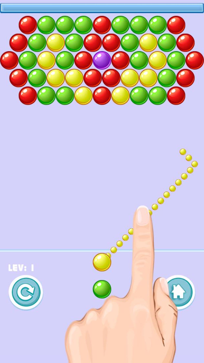 Bubble Shooter - Tap Finger