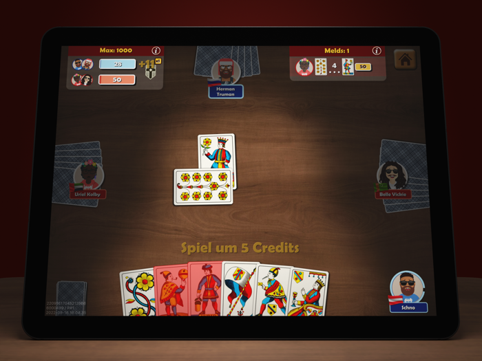 Jassen Online - Schieber Jass