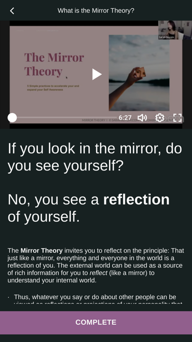 Becoming with Sarah Screenshot