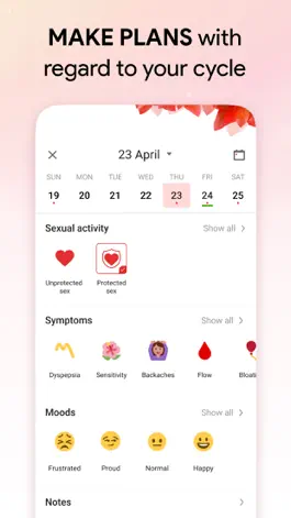 Game screenshot Cycle Tracker: Period Calendar apk