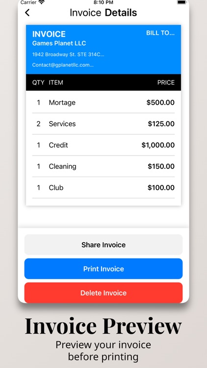 Invoice Maker + screenshot-3