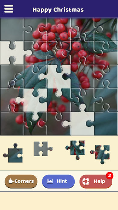 Happy Christmas Jigsaw Puzzle Screenshot