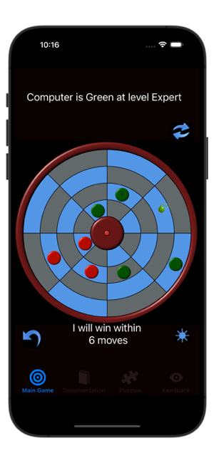 ‎Circular Tic Tac Toe Screenshot