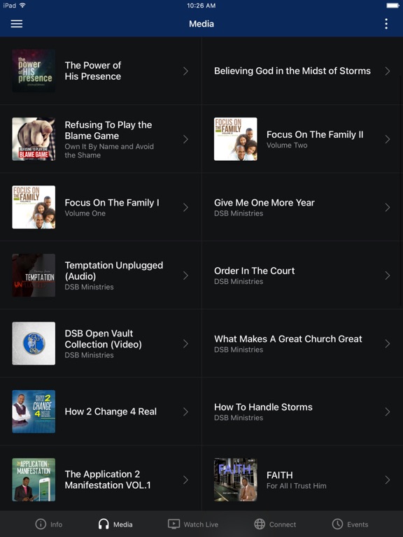 Beacon Light App iPad screenshot 2 - Lifestyle app