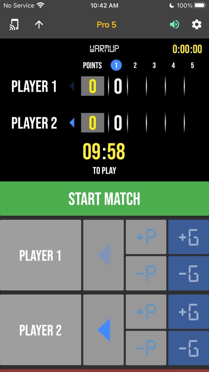 BT Tennis Controller