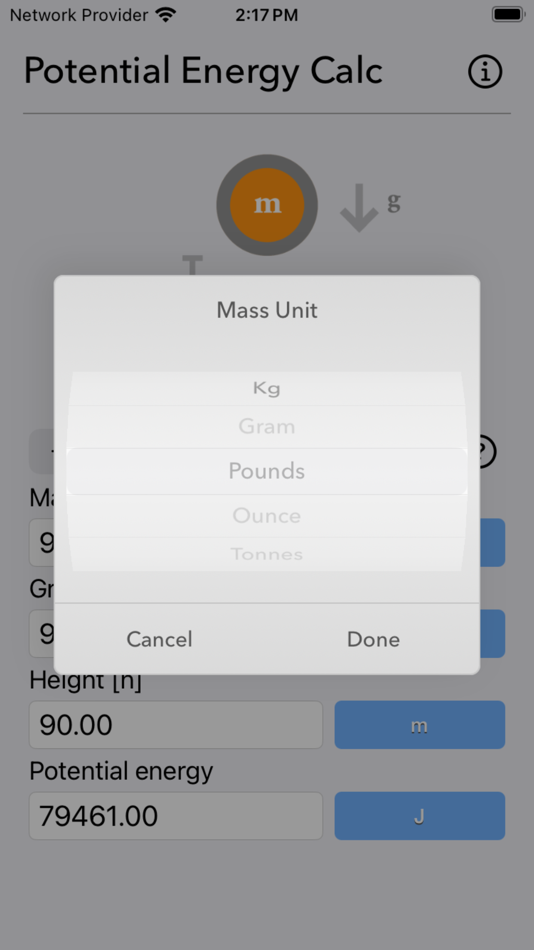 #5. Potential Energy Calculator (iOS) 由: Nitrio