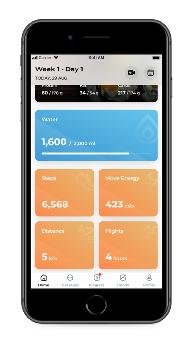 Alume Fitness Screenshot