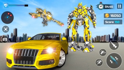 Robot Car Drone Transform Screenshot