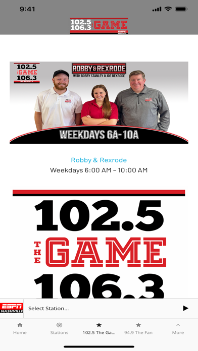 102.5 The Game Screenshot