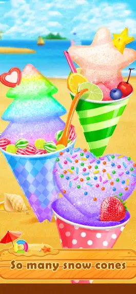 Game screenshot Icy Snow Cone Maker apk