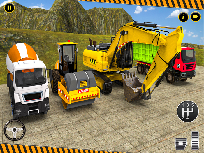 Heavy Excavator Truck Games 3D