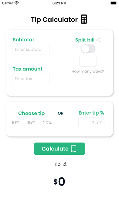 Tip-it Screenshot