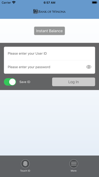 Bank of Winona Screenshot