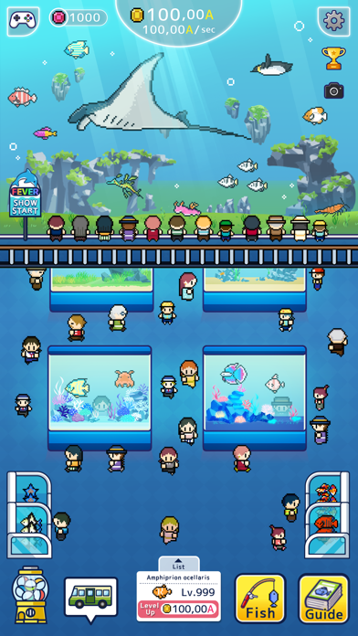 Tiny Aquarium: Fish and Show Screenshot