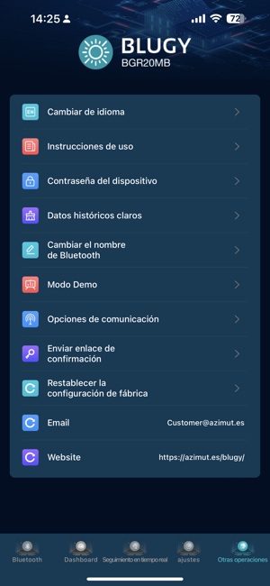 ‎Blugy BGRS20MB Screenshot