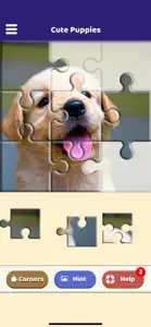 Cute Puppies Jigsaw Puzzle screenshot #1 for iPhone