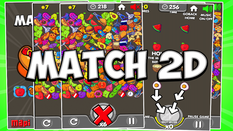 #4. My Match 2D (iOS) 由: Giuseppe Calcagno