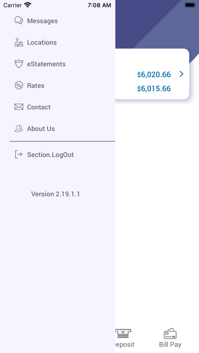 Lakes FCU Mobile Banking Screenshot