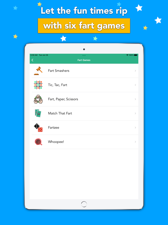 Fart Sounds & Annoying Games iPad screenshot 6 - Entertainment app