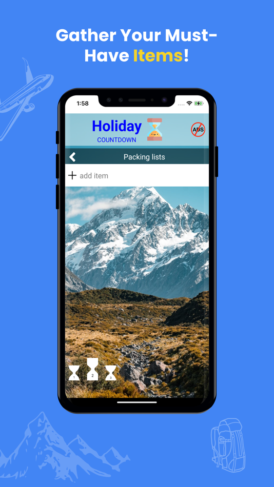 #3. Holiday Countdown Timer (iOS) 由: WorksDelight