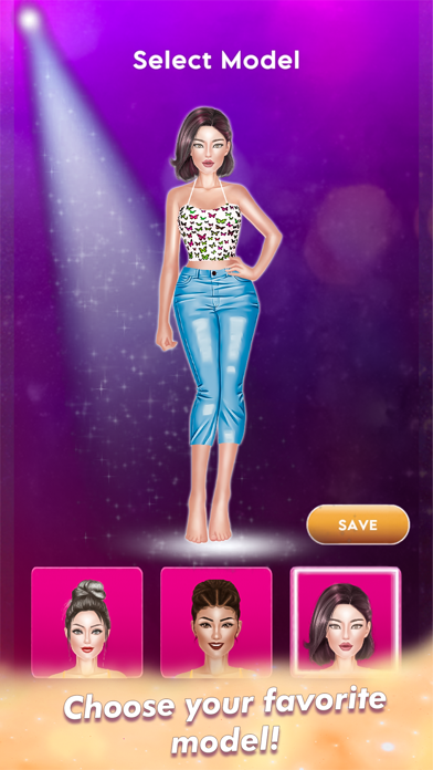 Makeover Dress Up Girls Game Screenshot