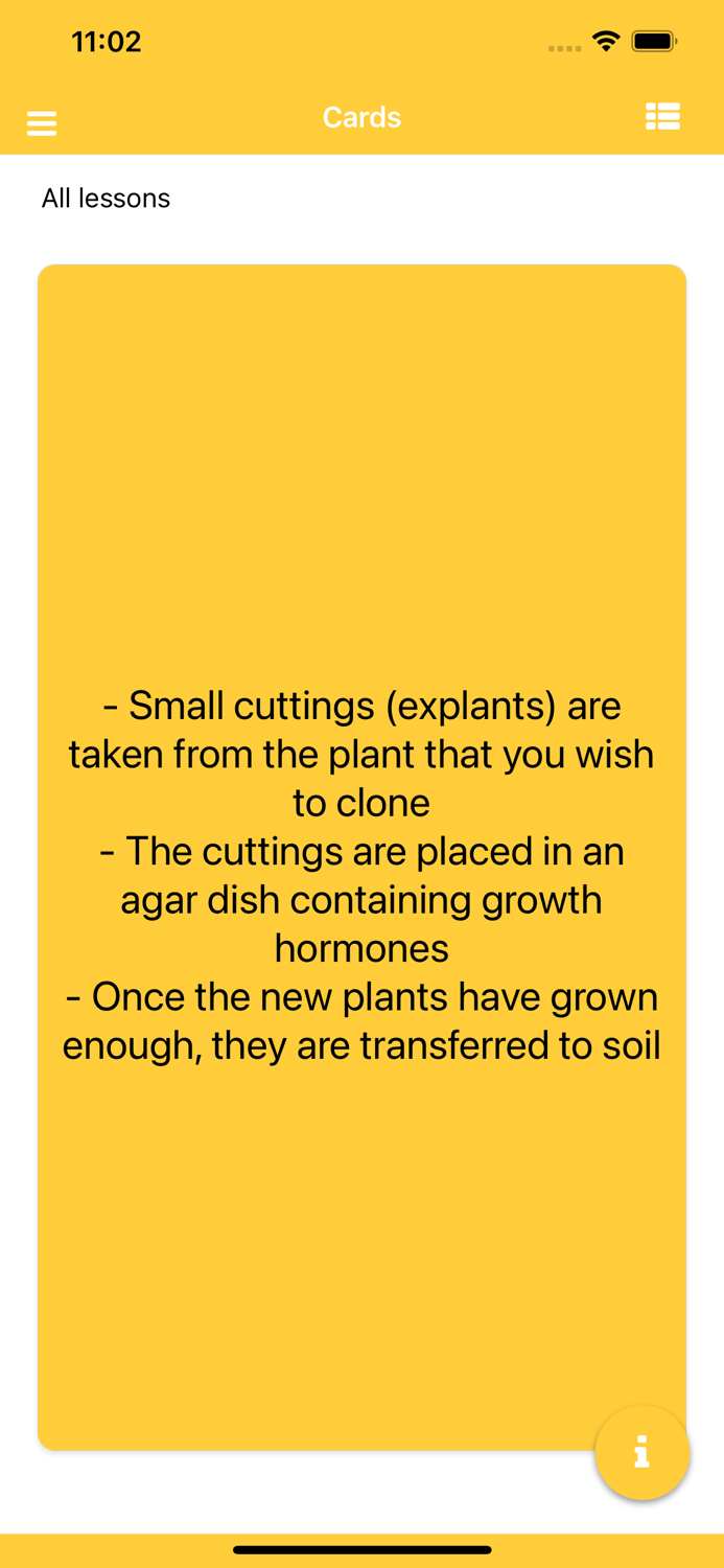 GCSE Biology Flashcards