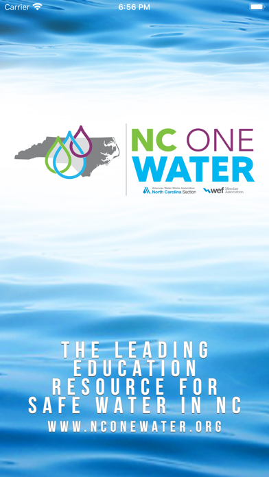 NC One Water Events Screenshot