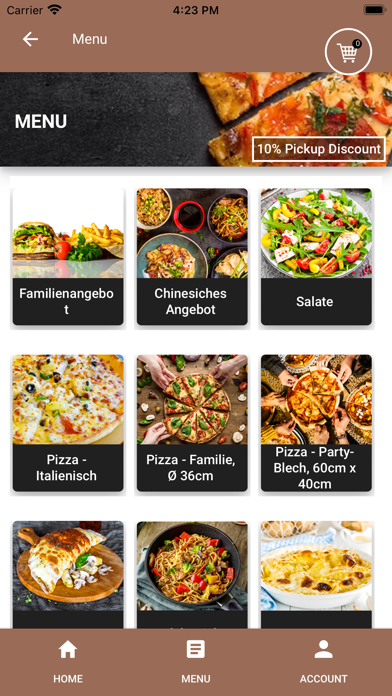 Pizzeria Palermo Köln Screenshot