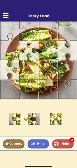 Game screenshot Tasty Food Puzzle apk