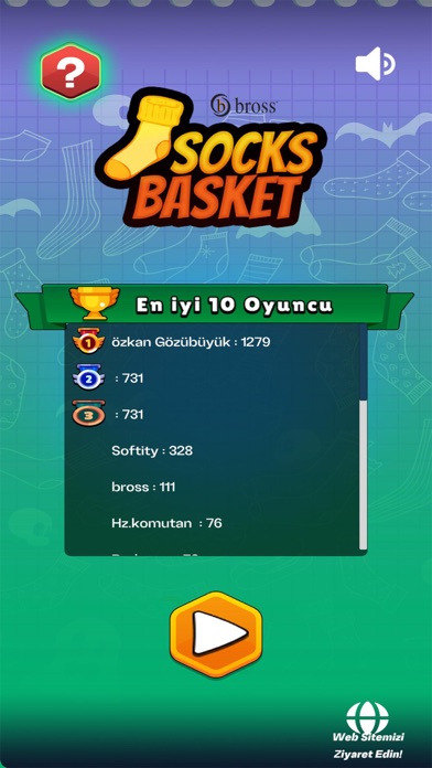 Socks Basket Screenshot