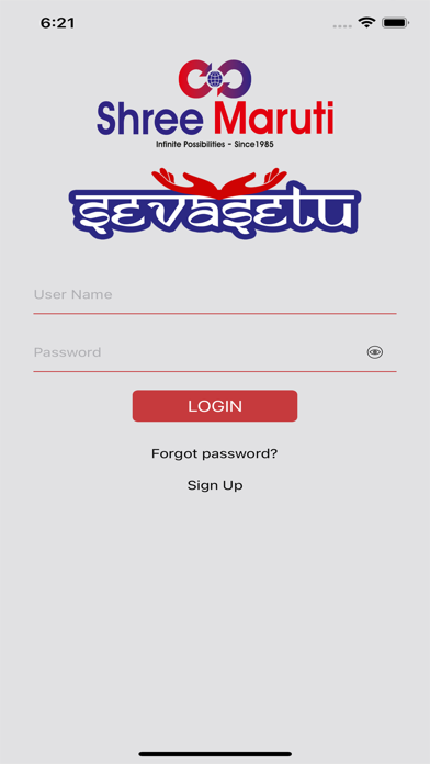 SevaSetu Service Provider Screenshot