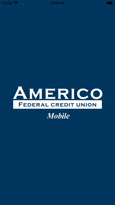 Americo Federal Credit Union Screenshot