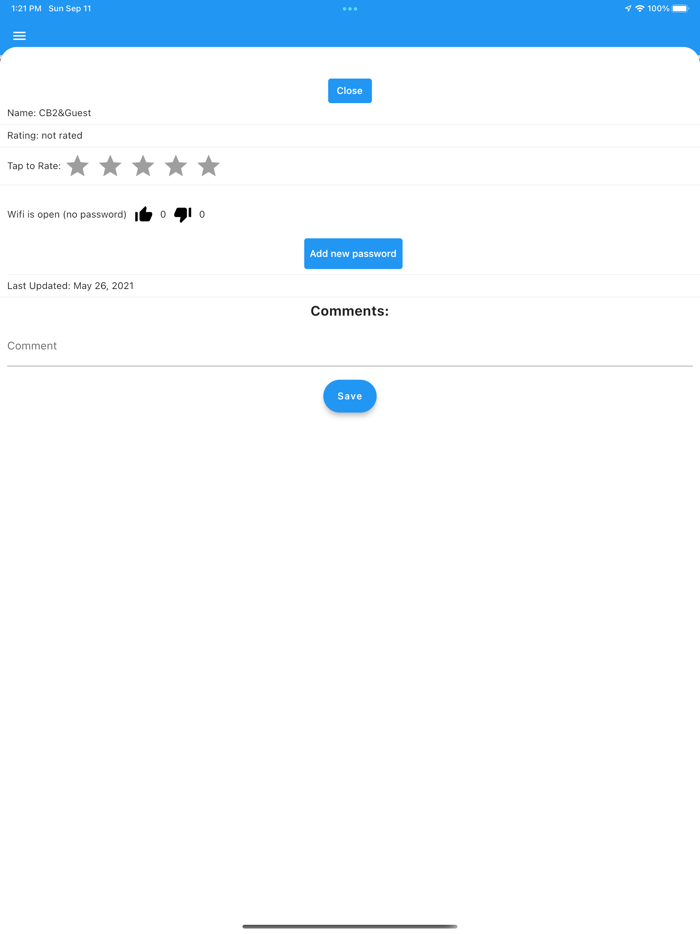 EveryWiFi Free WiFi Passwords