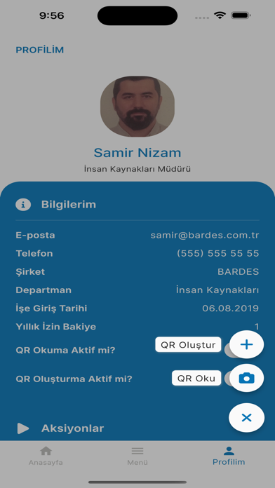INVOMA Mobil PDKS Screenshot