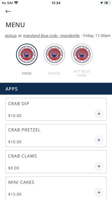Maryland Blue Crab- Crab House Screenshot