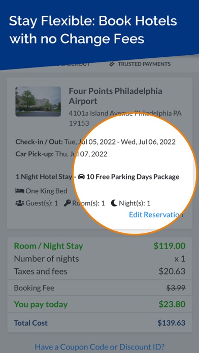 Park Sleep Hotels Screenshot